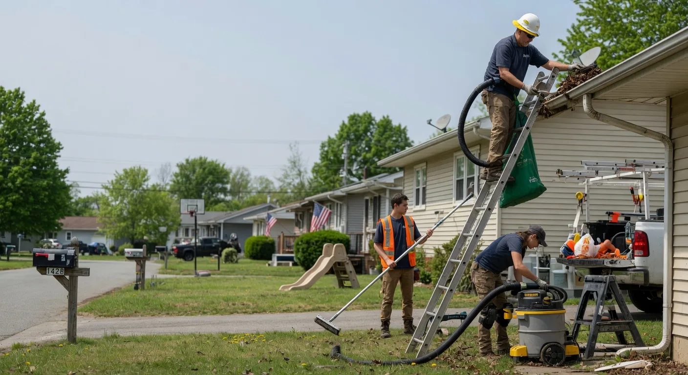 Gutter Installation in Burnt Prairie, IL near me